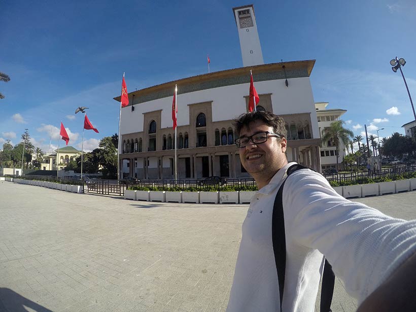 Centro de Casablanca no Marrocos