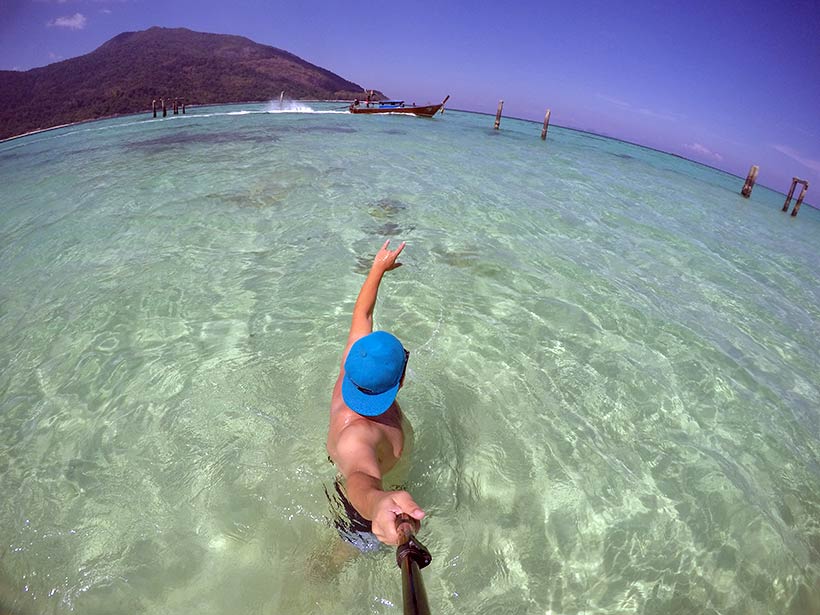 Koh Lipe no sul da Tailândia