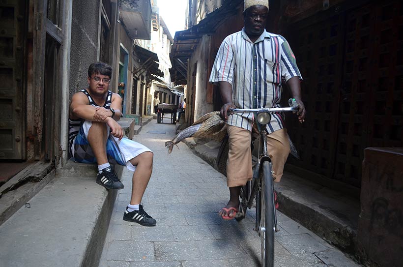 Stone Town em Zanzibar, na Tanzânia