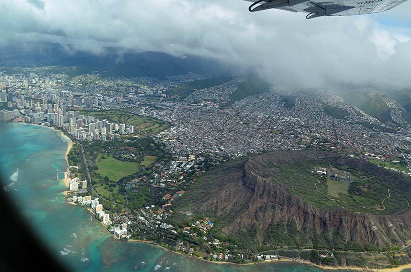 Diamond Head em Honolulu, no Havaí