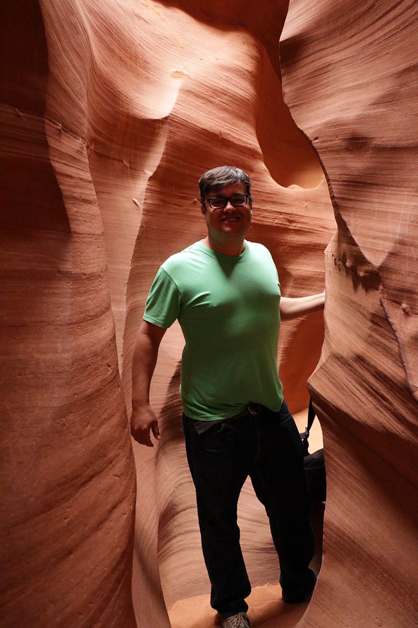 Antelope Canyon em Page no Utah