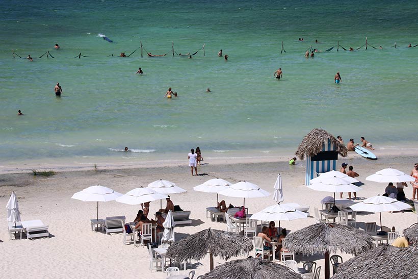 Lagoa do paraíso em fotos de Jericoacoara