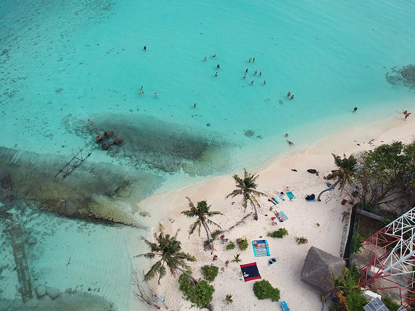 foto aérea em Fulidhoo - fotos das maldivas