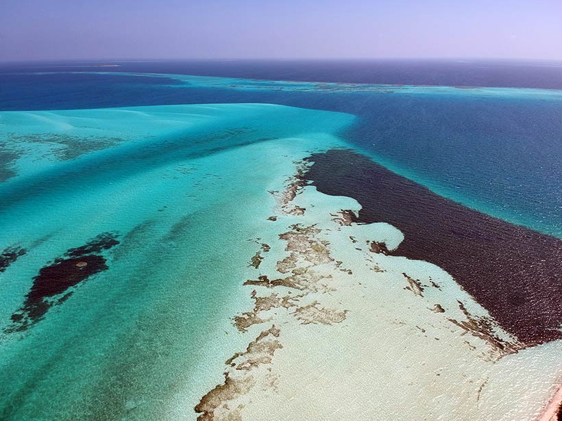 Mandhoo ilha nas maldivas