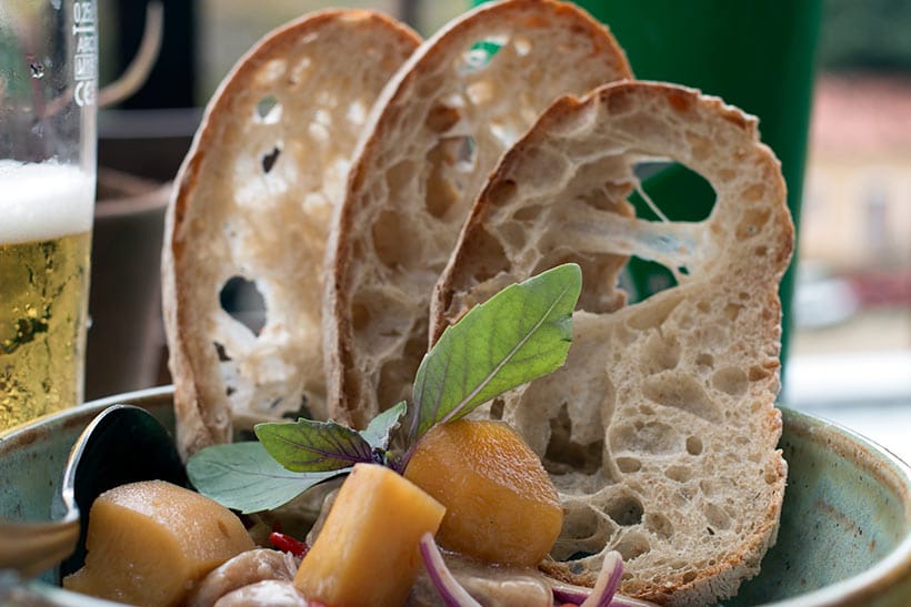 um dos melhores ceviches que você pode encontrar em Noronha