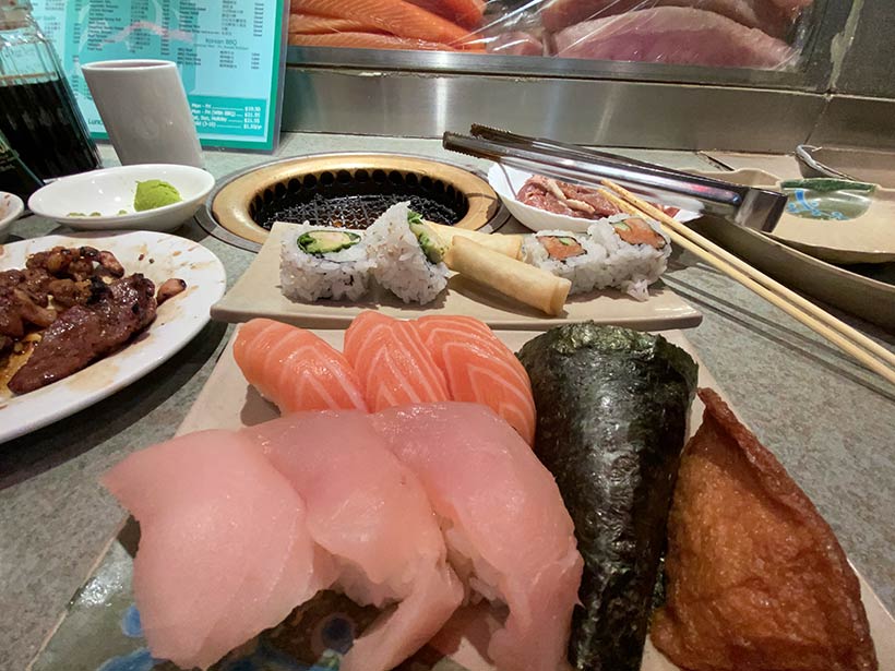 Sushi em Vancouver