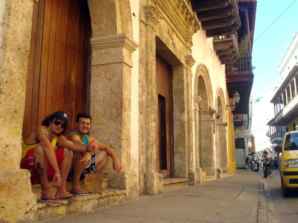 Cidade Amuralhada em Cartagena