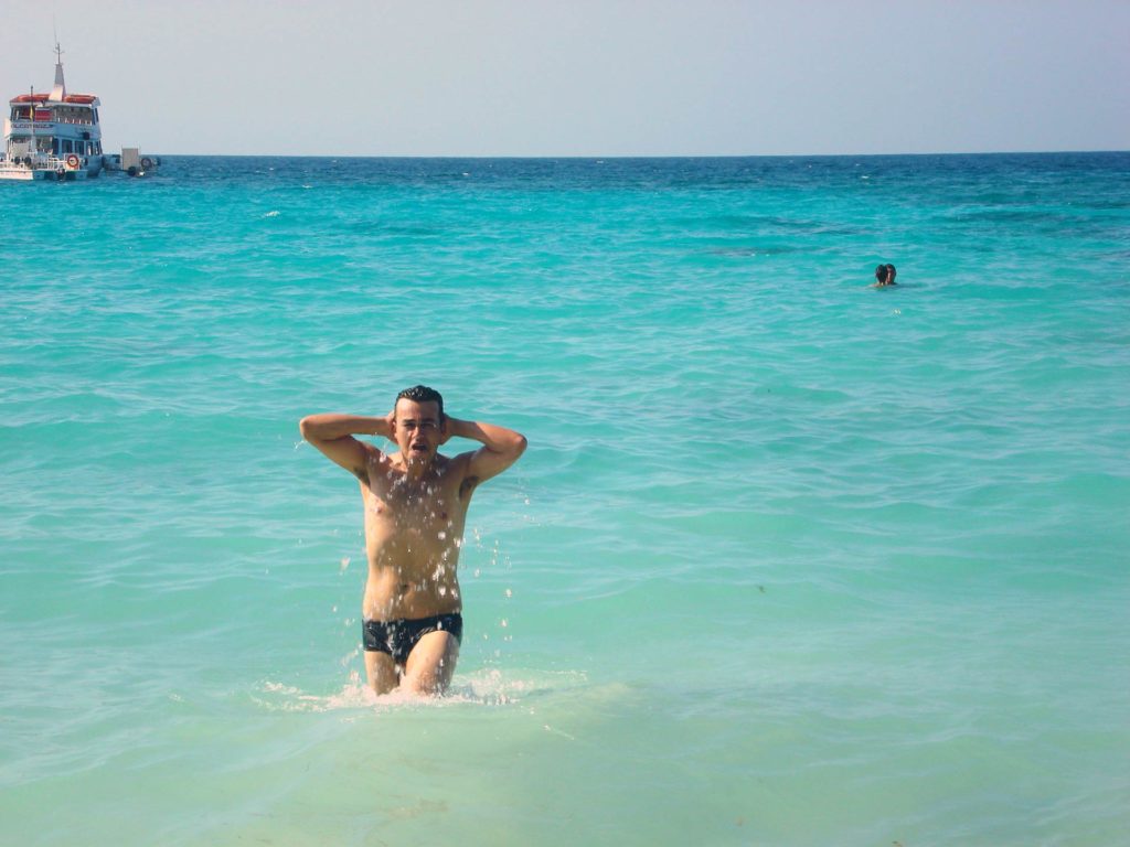 Praia Branca em Cartagena