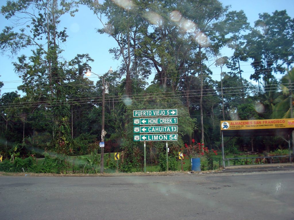 Puerto Viejo na Costa Rica