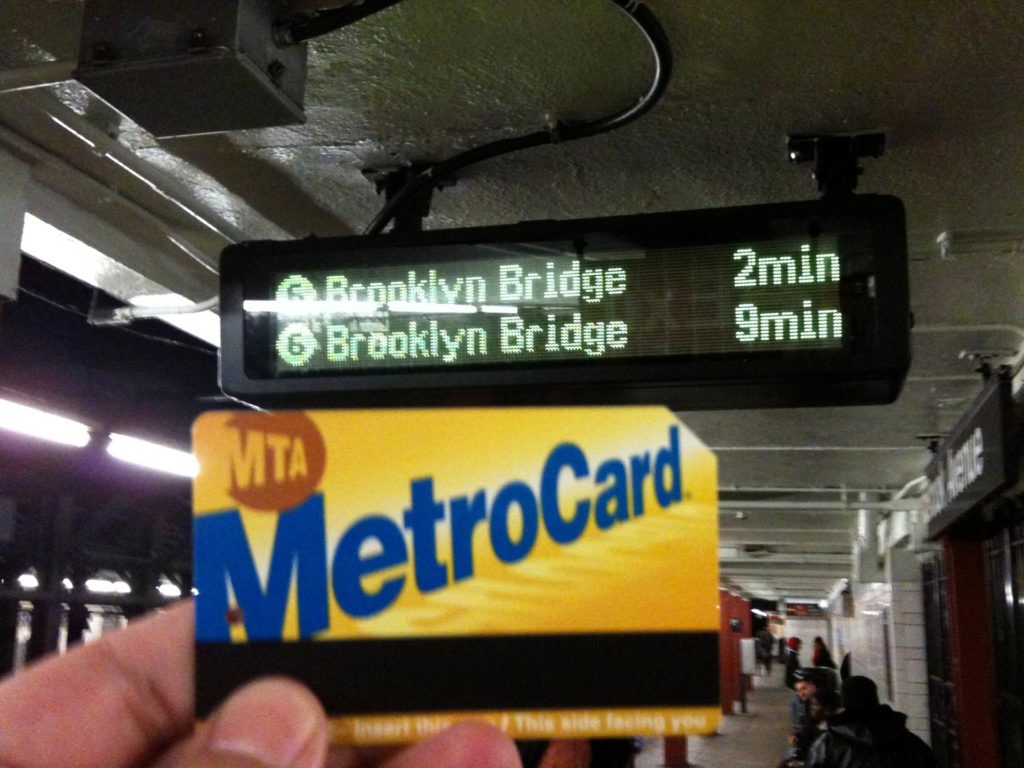 Metrô em Nova York