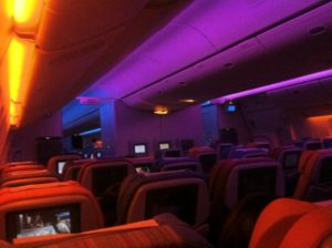 Voando desde Joanesburgo até Bangkok com a Thai Airways