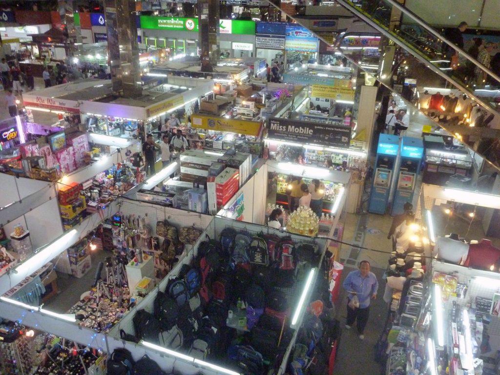 Compras em Bangkok