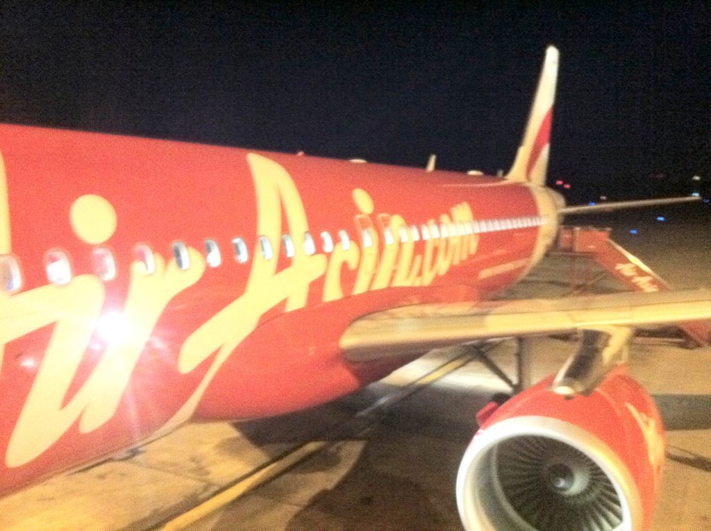 Voando com a AirAsia