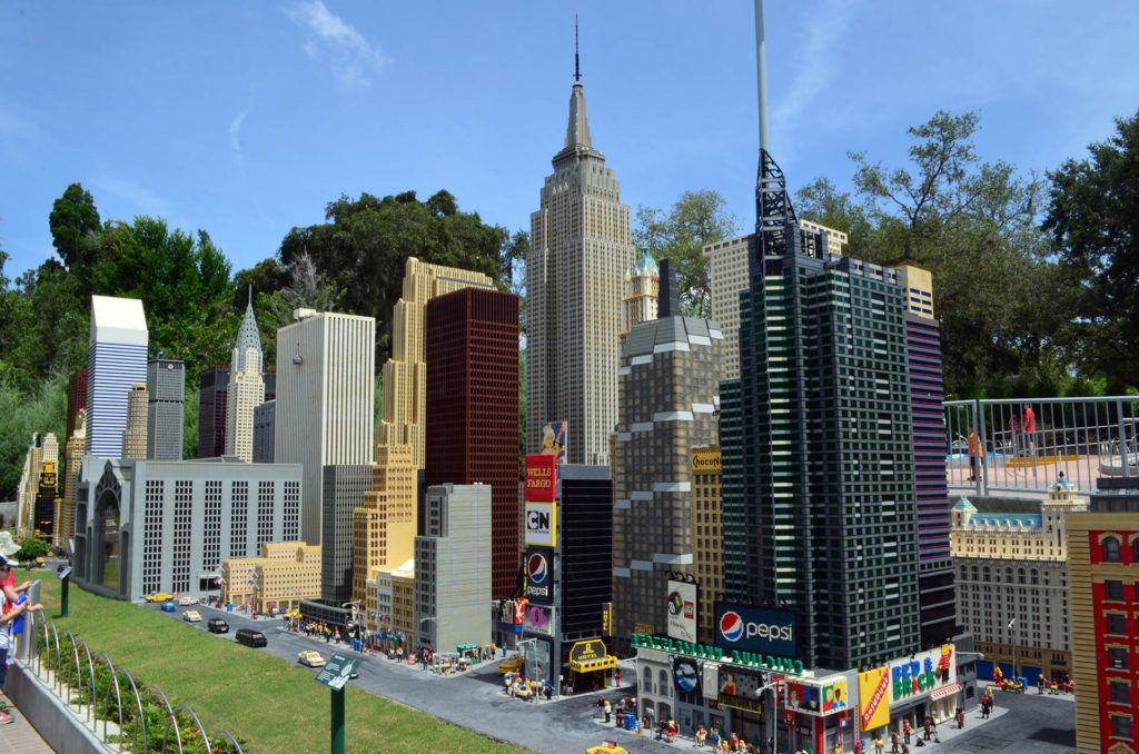 Miniland na Legoland