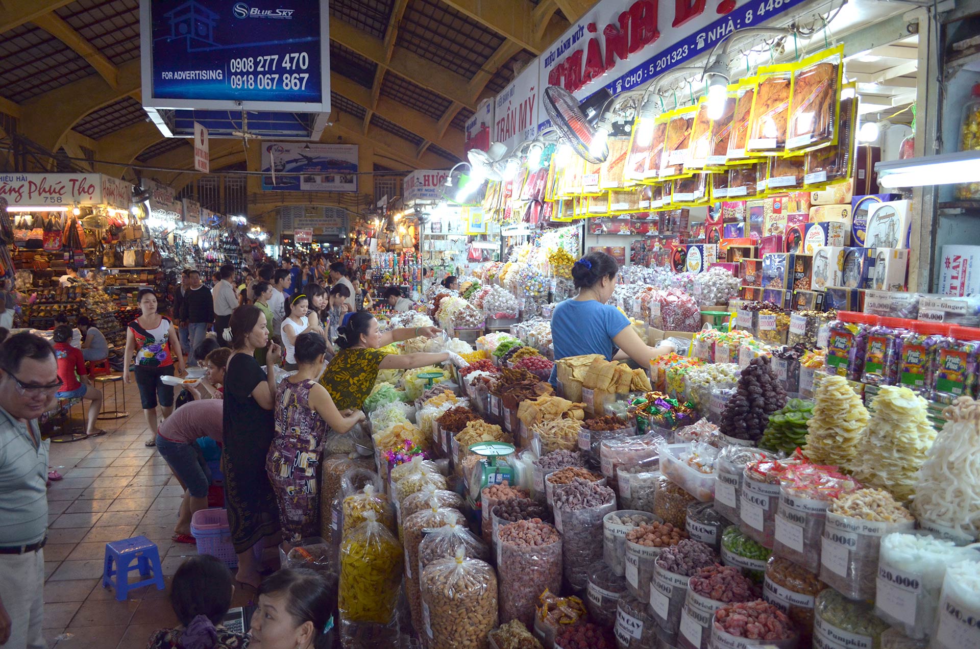 Passeio noturno no Saigon Market em Ho Chi Minh City Boa Viagem