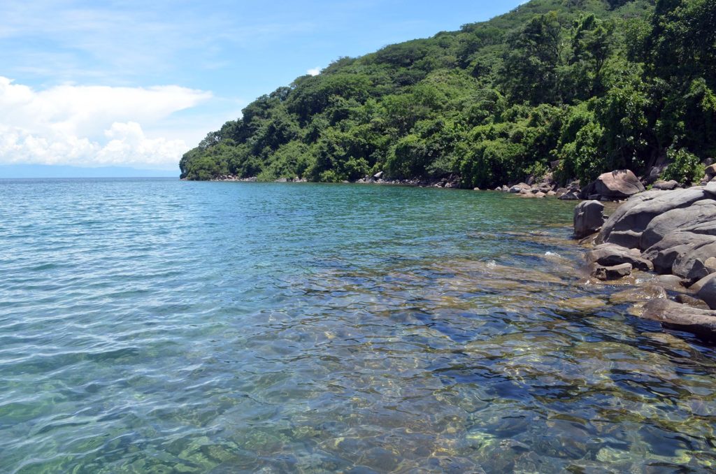 Lago Malawi em Cape Maclear