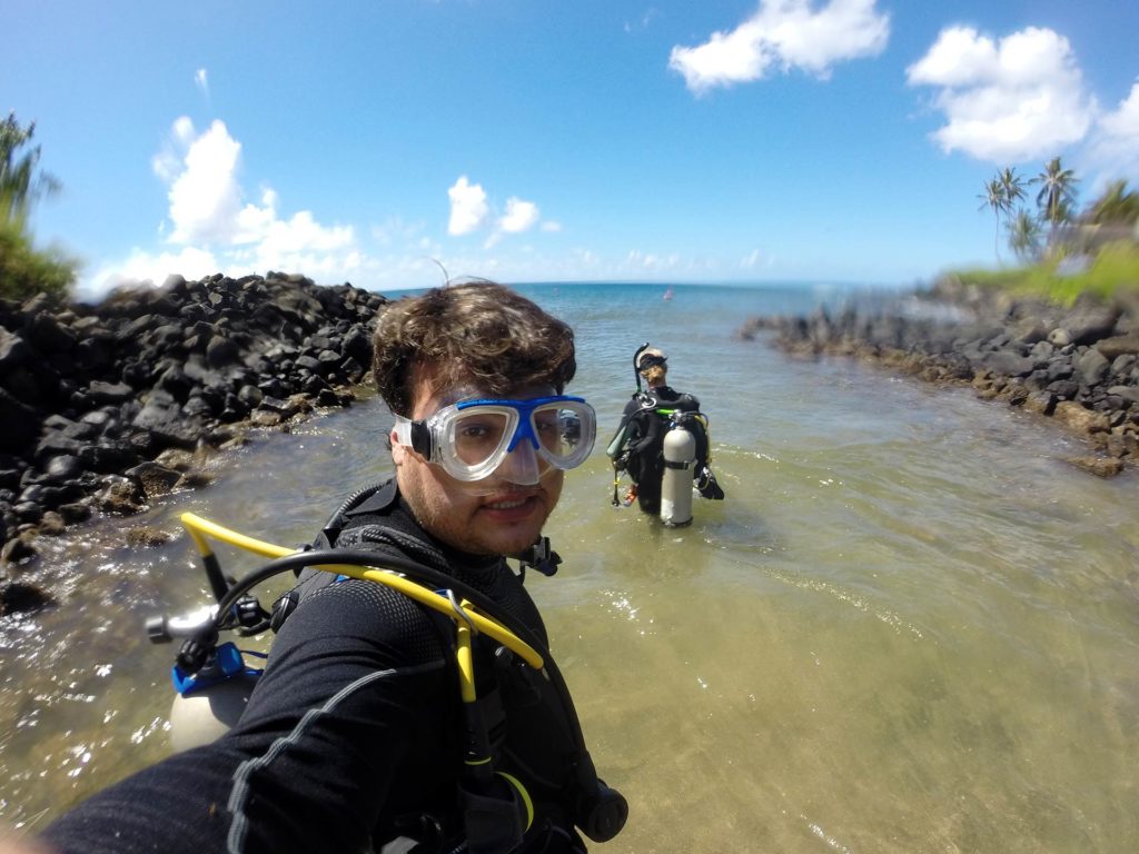 Mergulho no Kauai