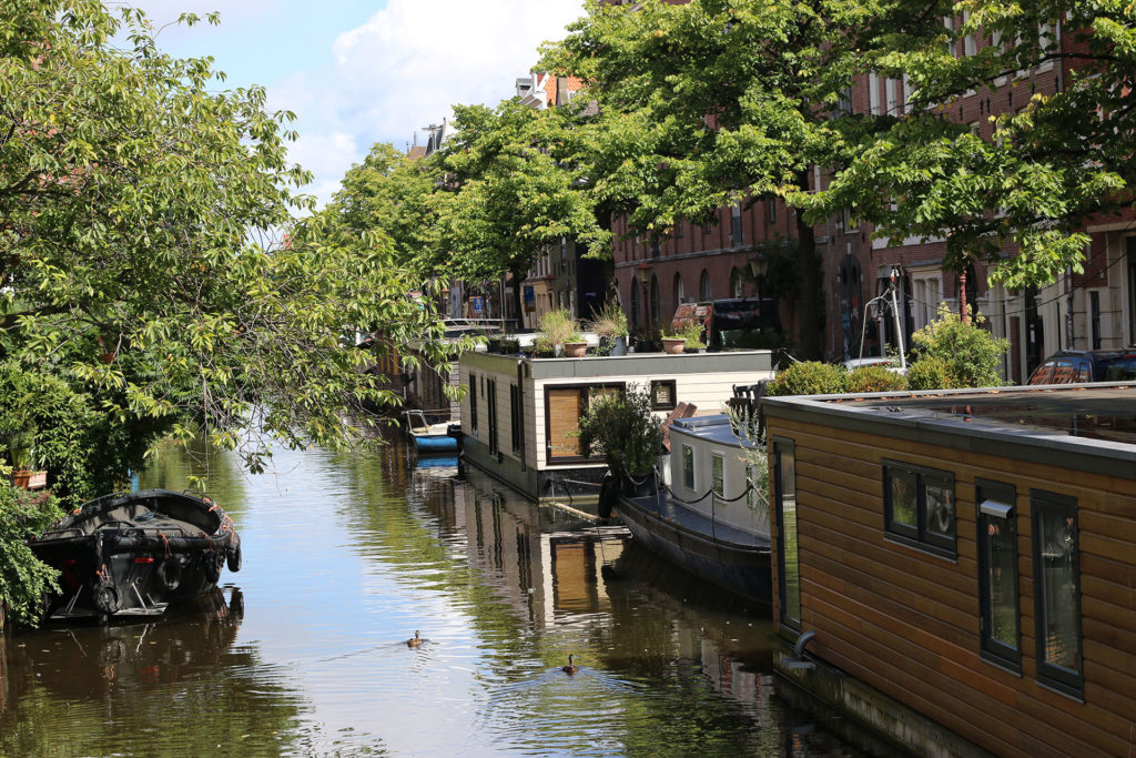 Passeio de barco em Amsterdam