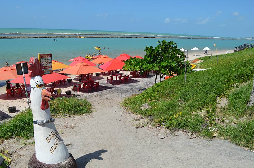 Praia de Muro Alto, uma das mais lindas praias do litoral do Pernambuco