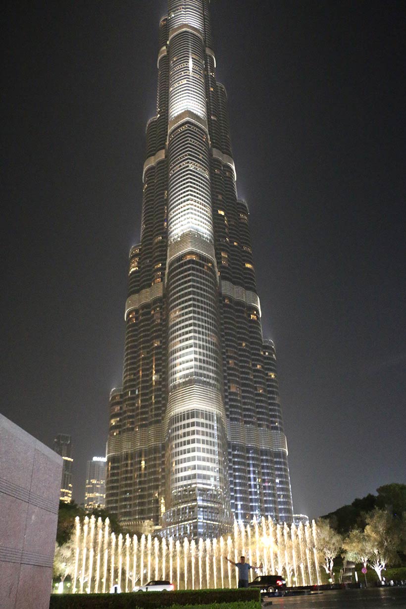 Ver o Burj Khalifa numa conexão em Dubai / stopover em Dubai