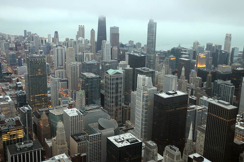 Conhecer o skydeck da Willis Tower