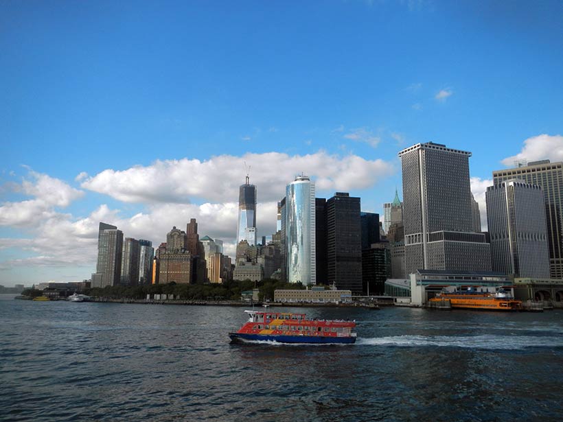 Passeio de barco a custo zero em Nova York