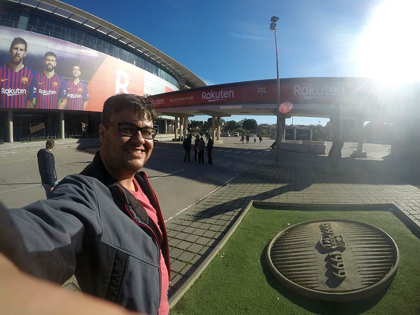 Conhecendo o campo do Barcelona - Camp Nou