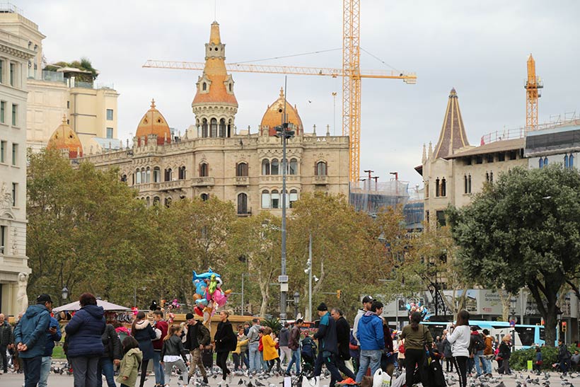 Praça Central de Barcelona