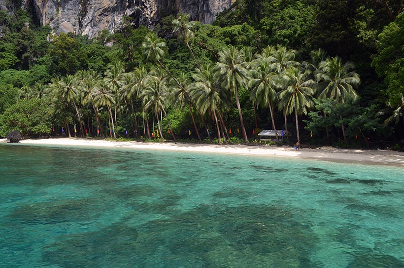 Paisagens naturais nas Filipinas: El Nido