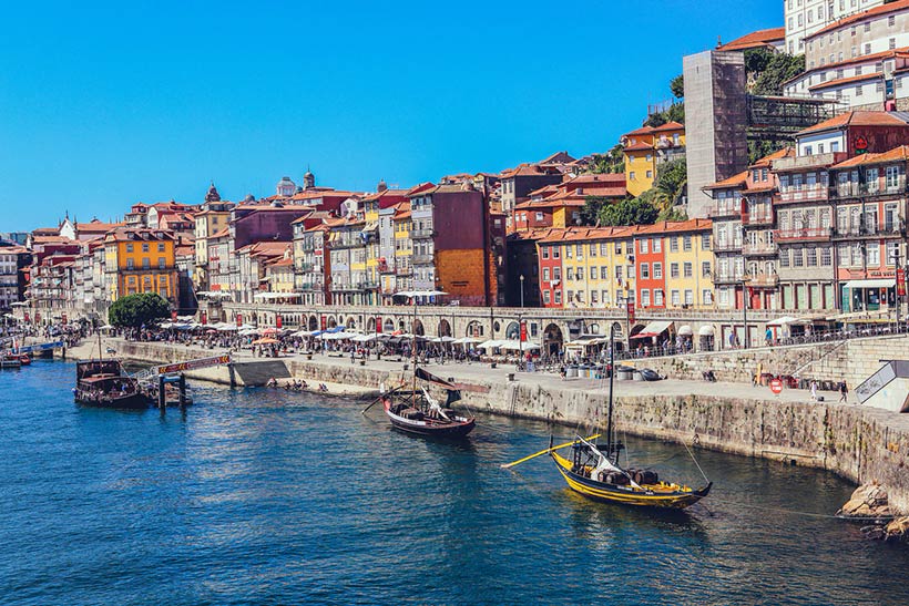 Porto em Portugal