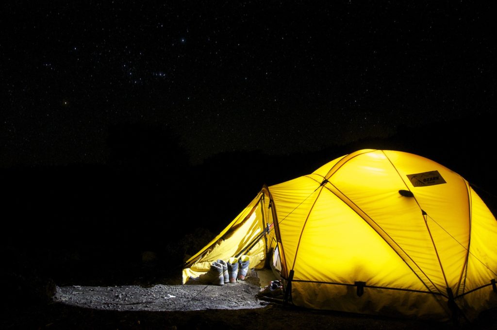 O que levar para acampar